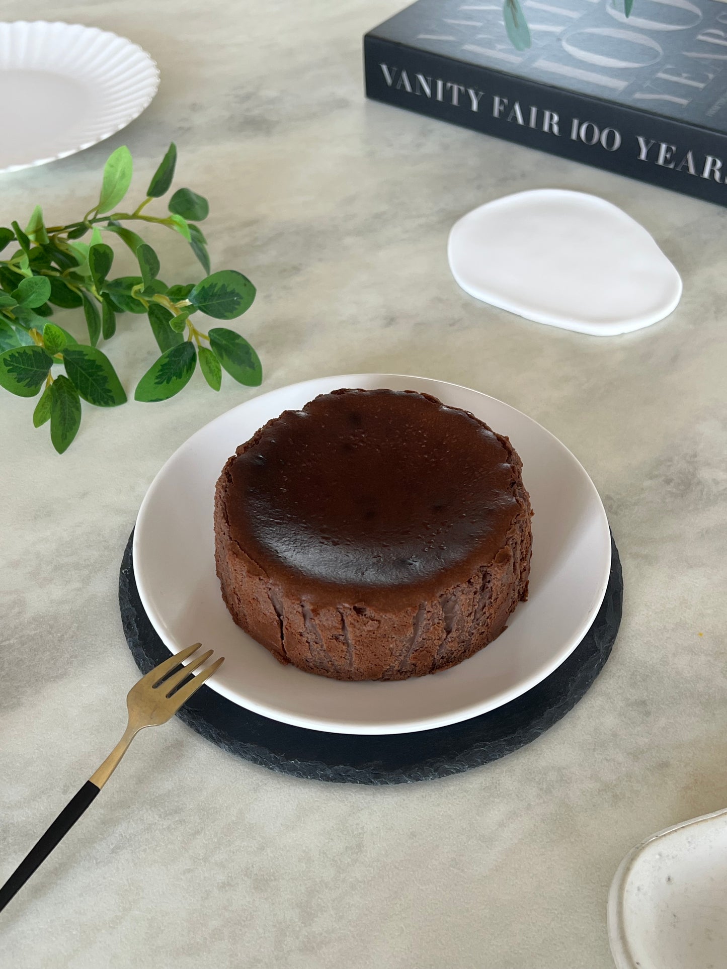 生チョコバスクチーズケーキ