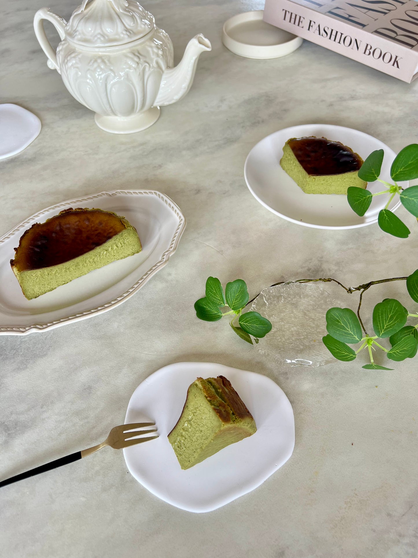 とろける抹茶バスクチーズケーキ