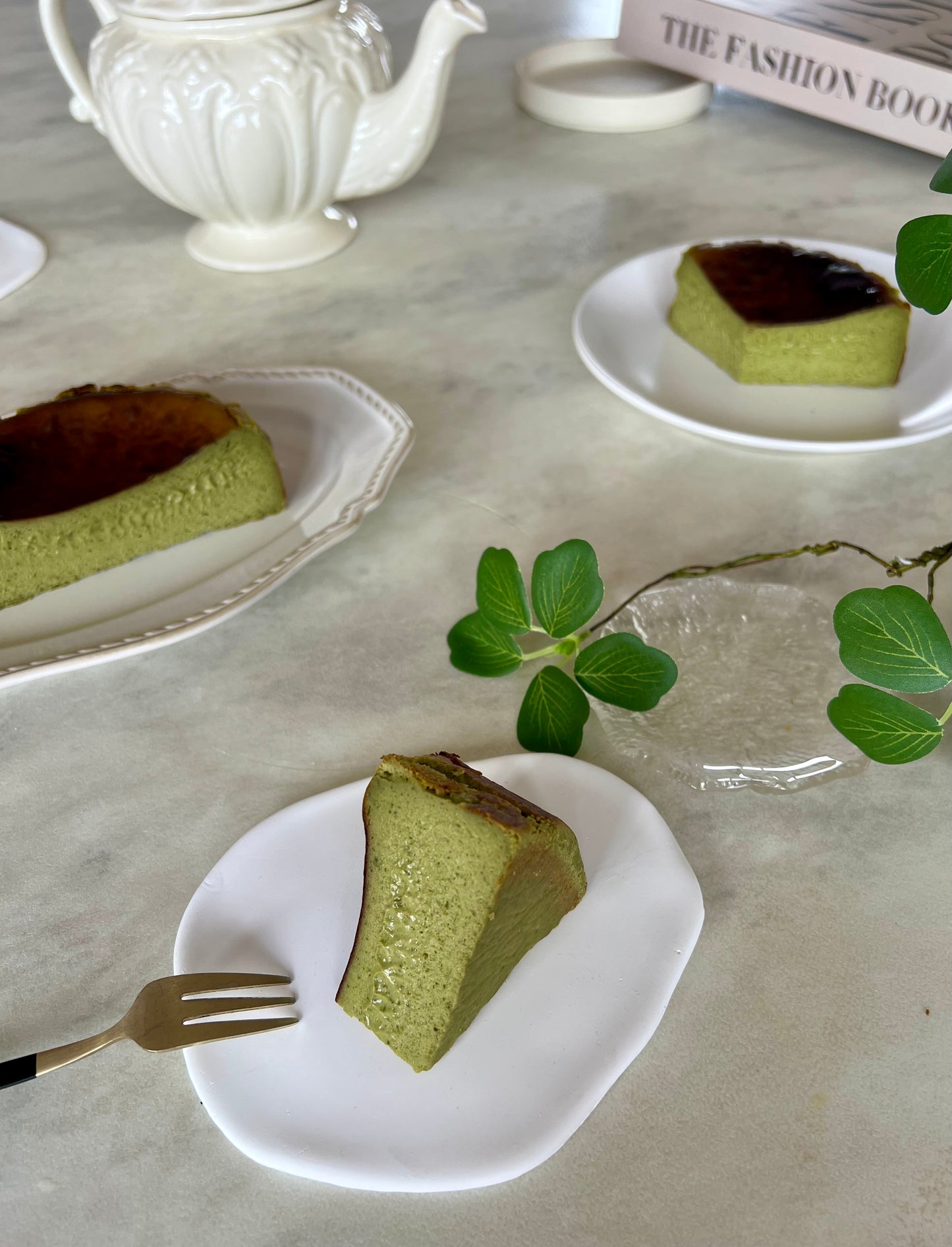 とろける抹茶バスクチーズケーキ
