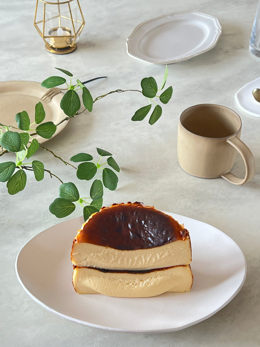 とろっとろバスクチーズケーキ