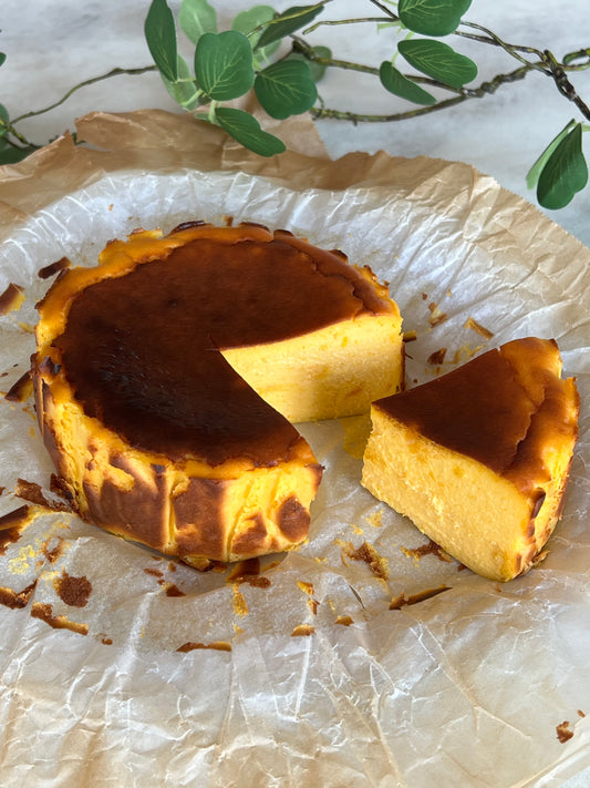 かぼちゃバスクチーズケーキ
