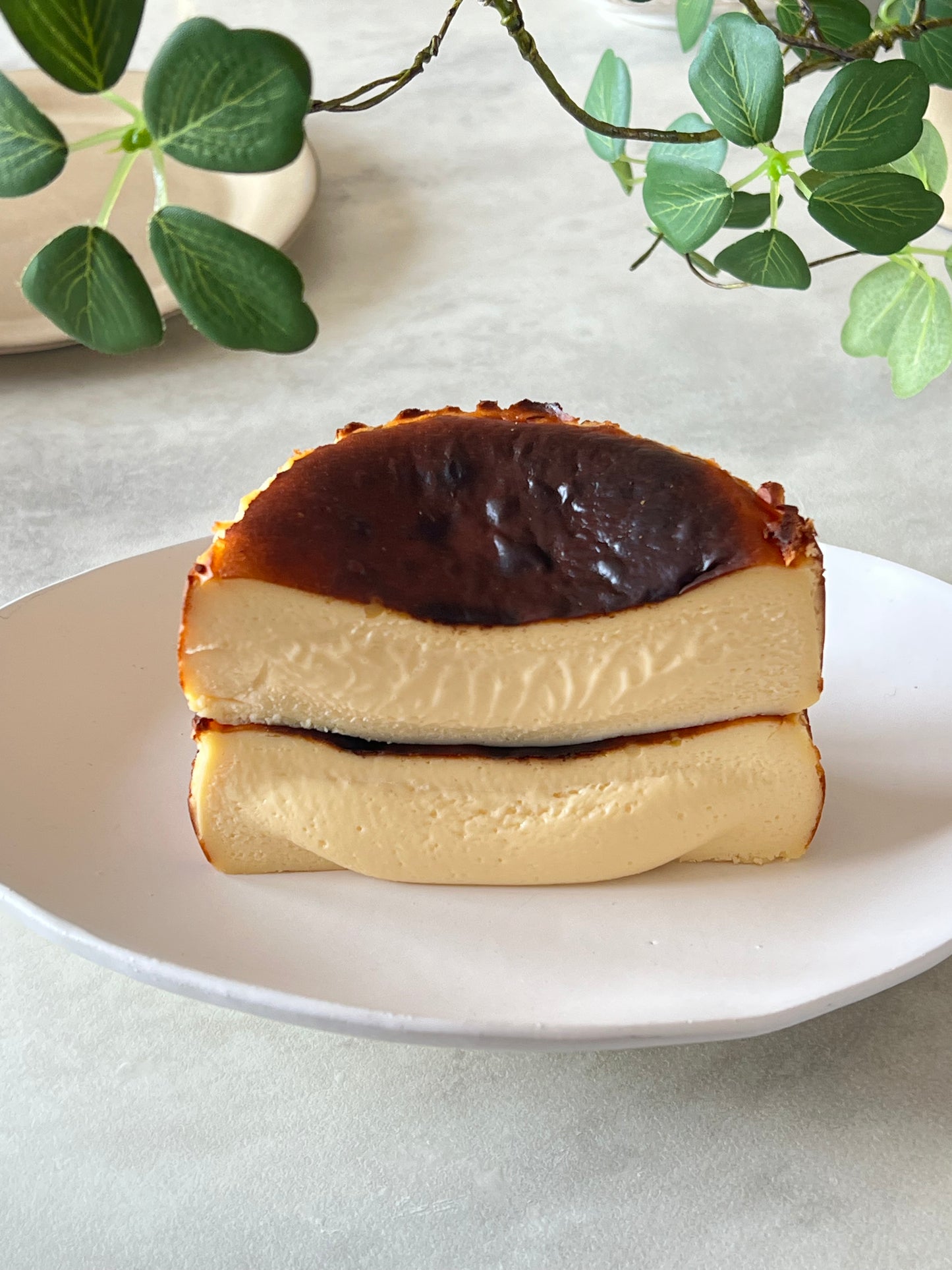 とろっとろバスクチーズケーキ