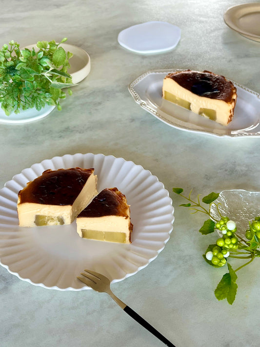 さつま芋のバスクチーズケーキ