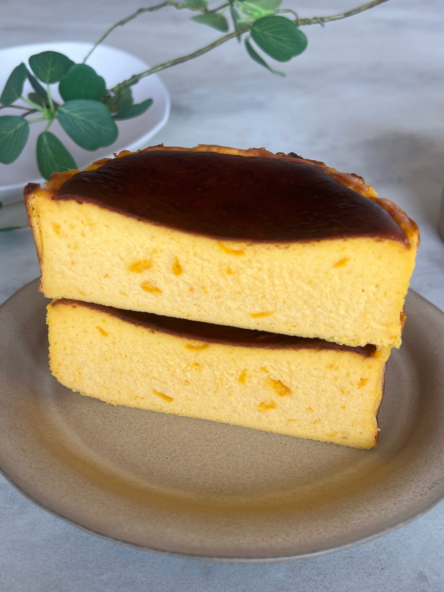 かぼちゃバスクチーズケーキ