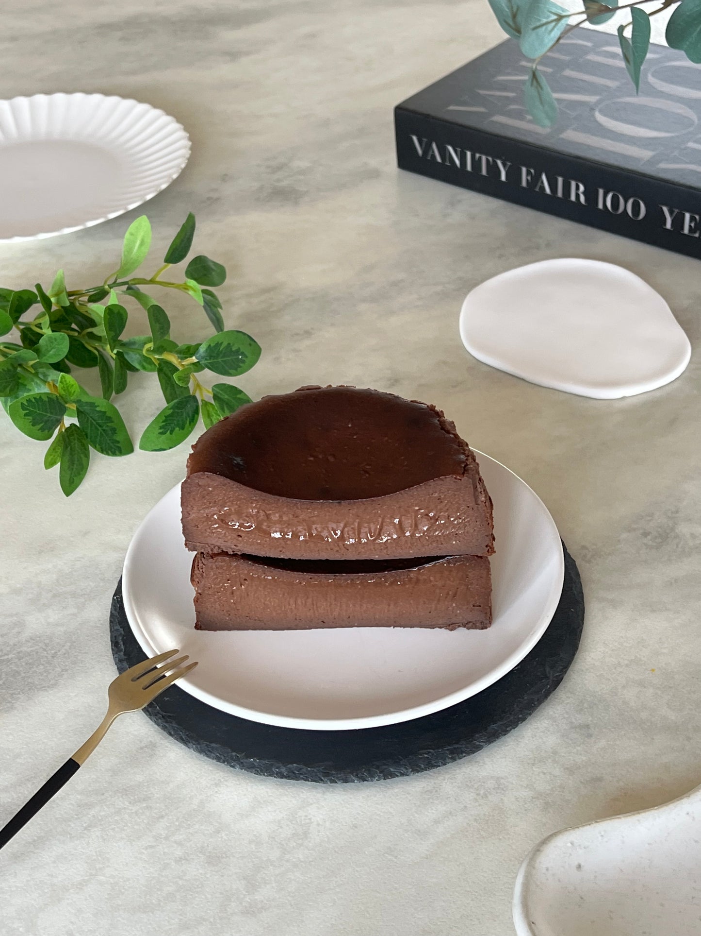 生チョコバスクチーズケーキ