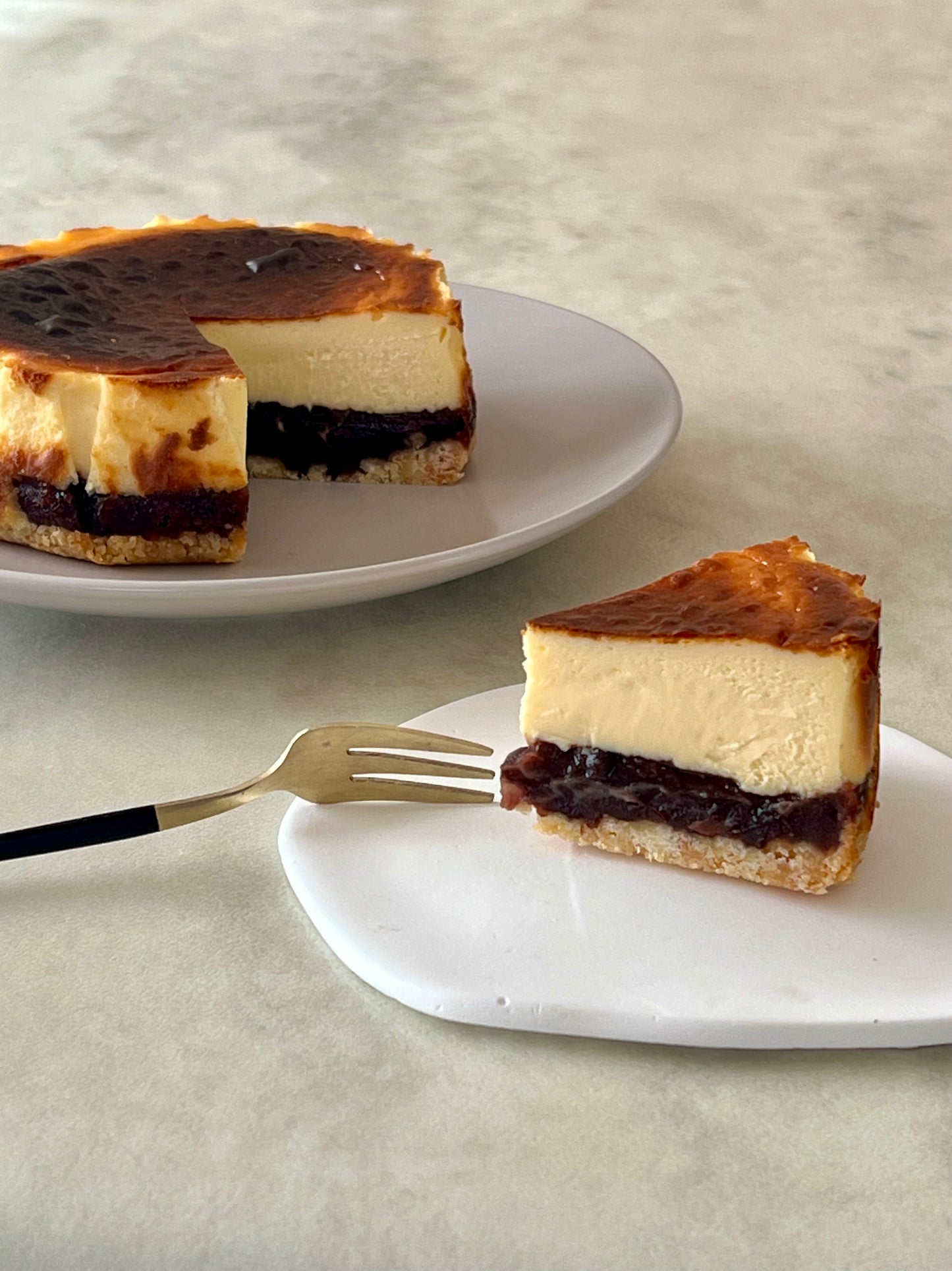 【新発売】あんバスクチーズケーキ