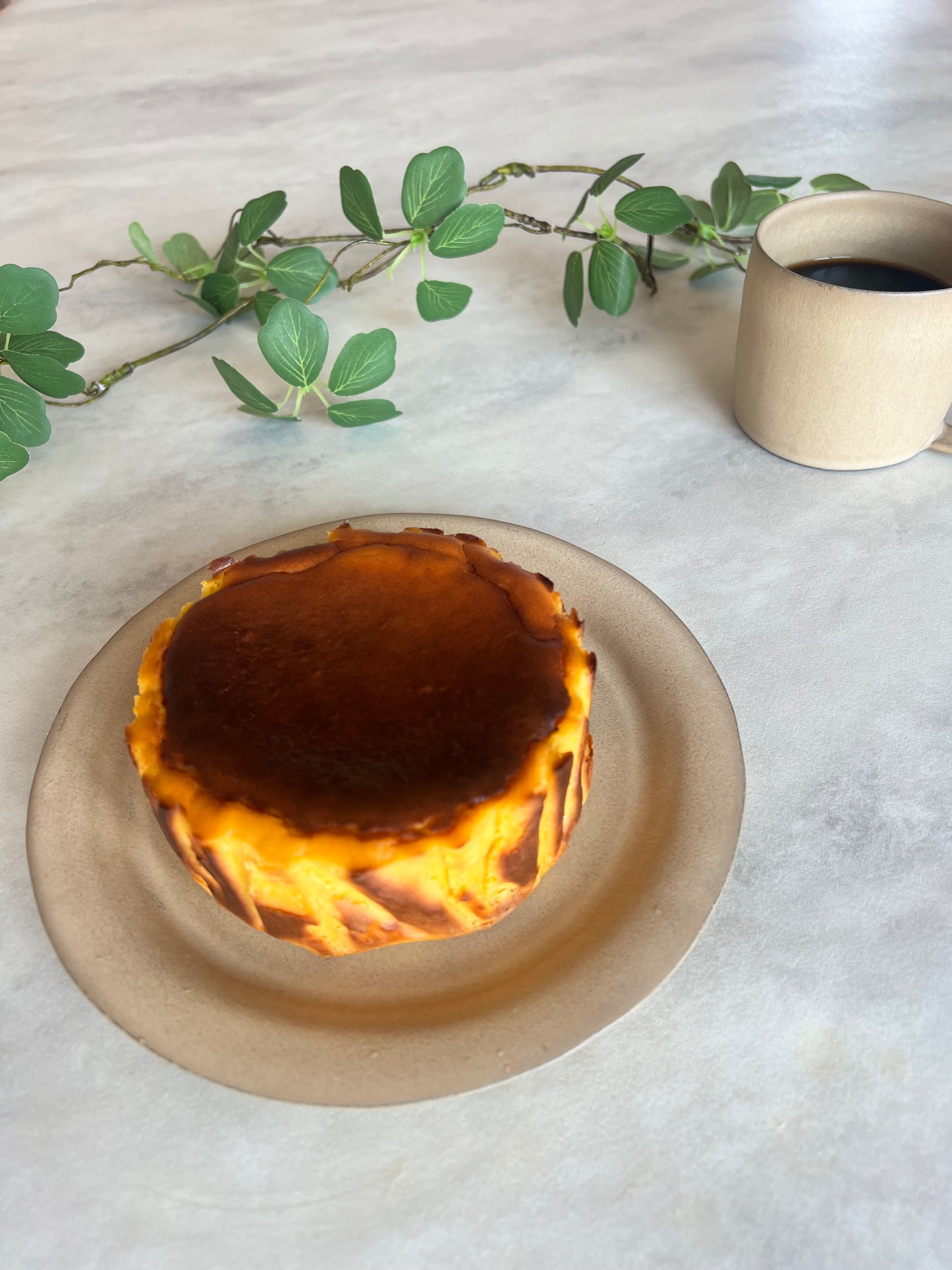 かぼちゃバスクチーズケーキ