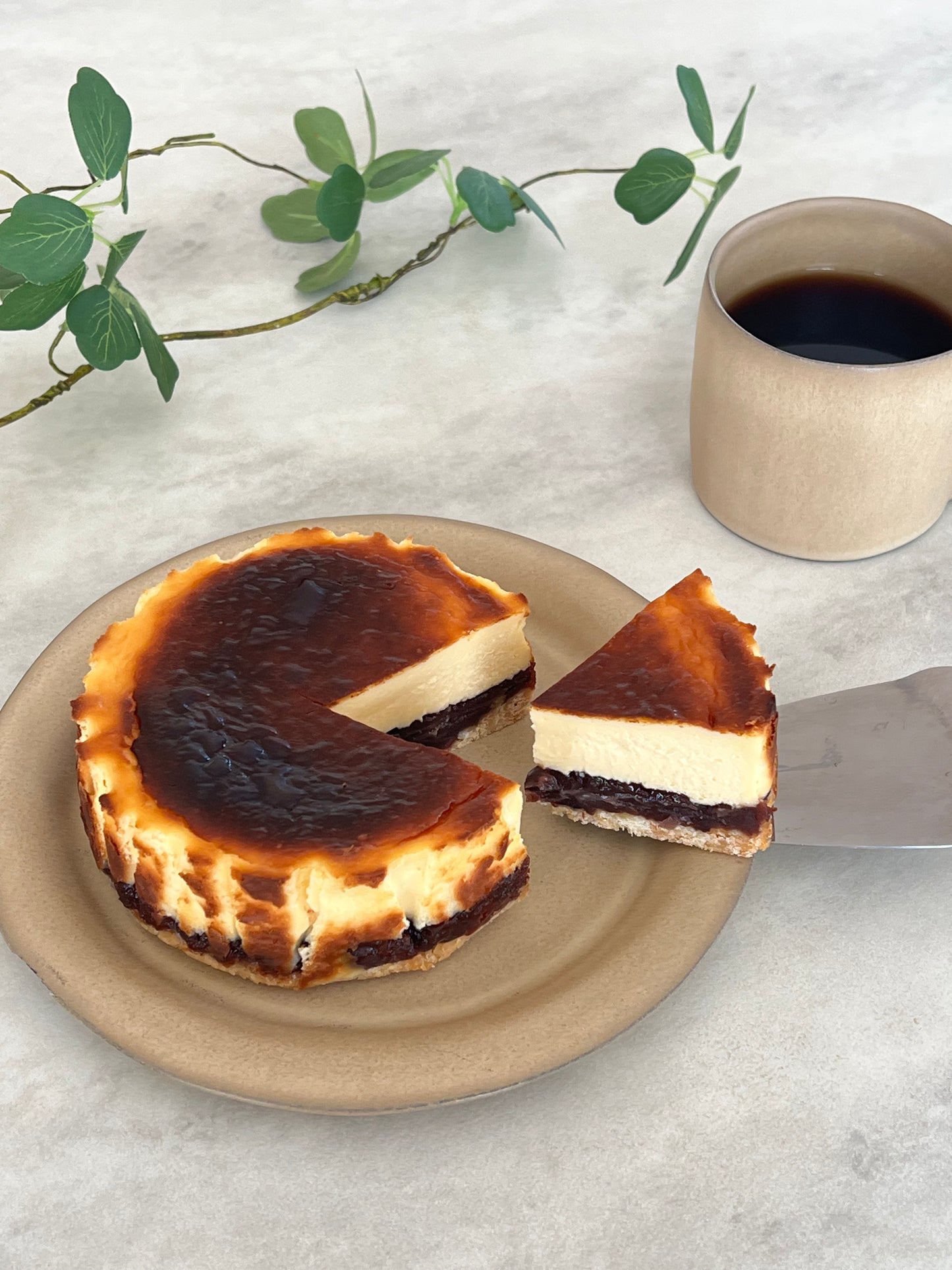 【新発売】あんバスクチーズケーキ