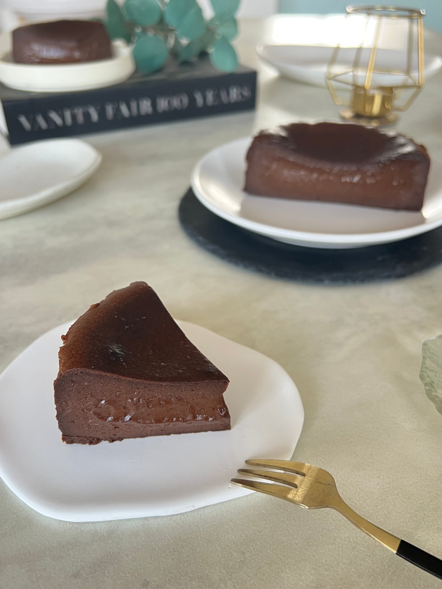 生チョコバスクチーズケーキ