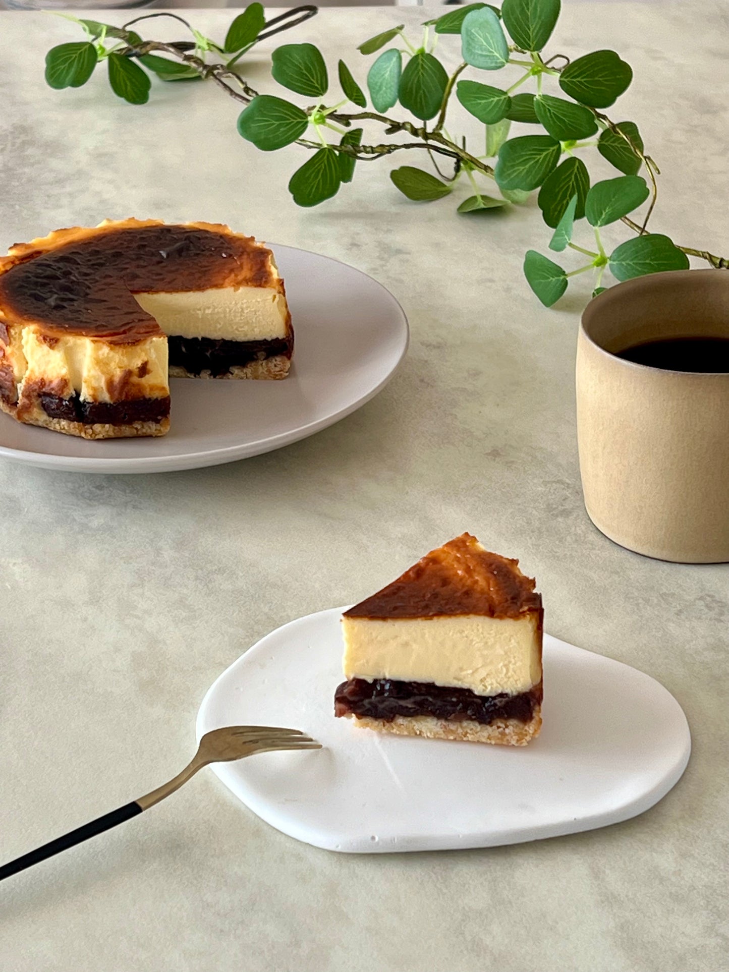 【新発売】あんバスクチーズケーキ